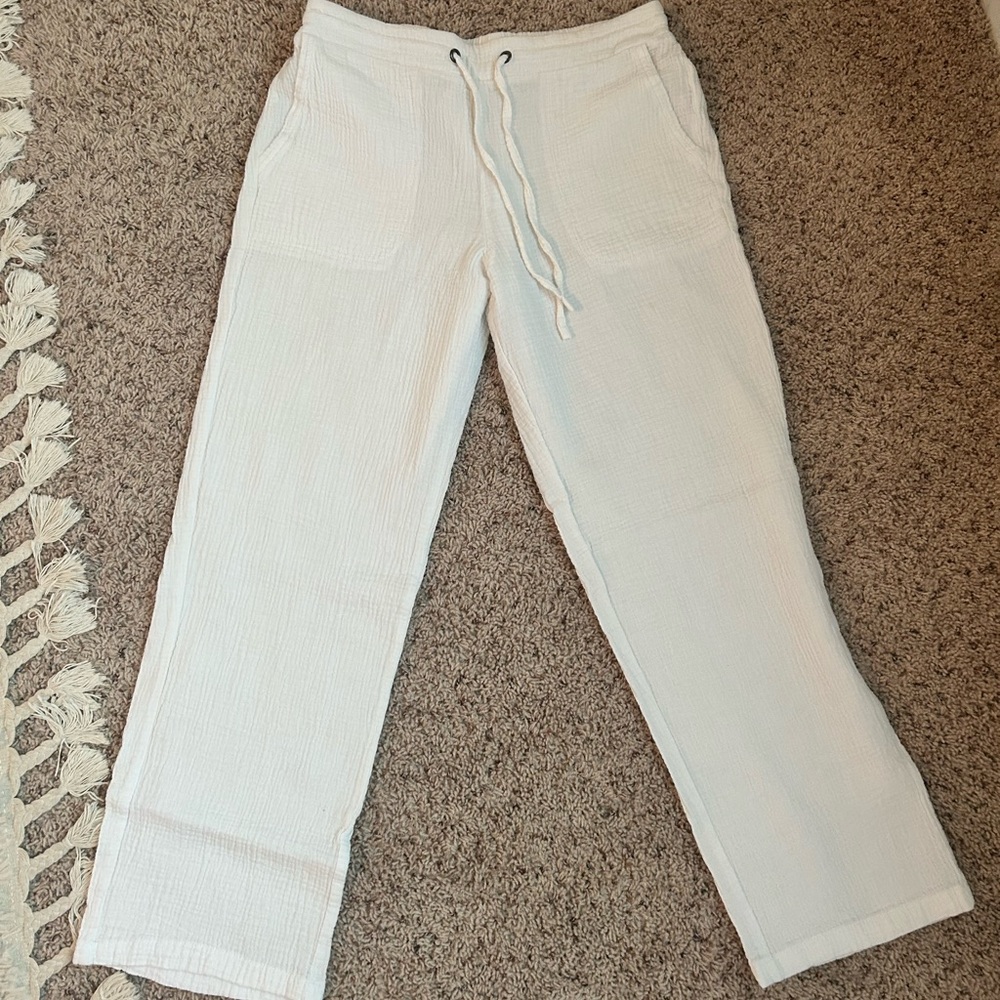 Linen beach pants